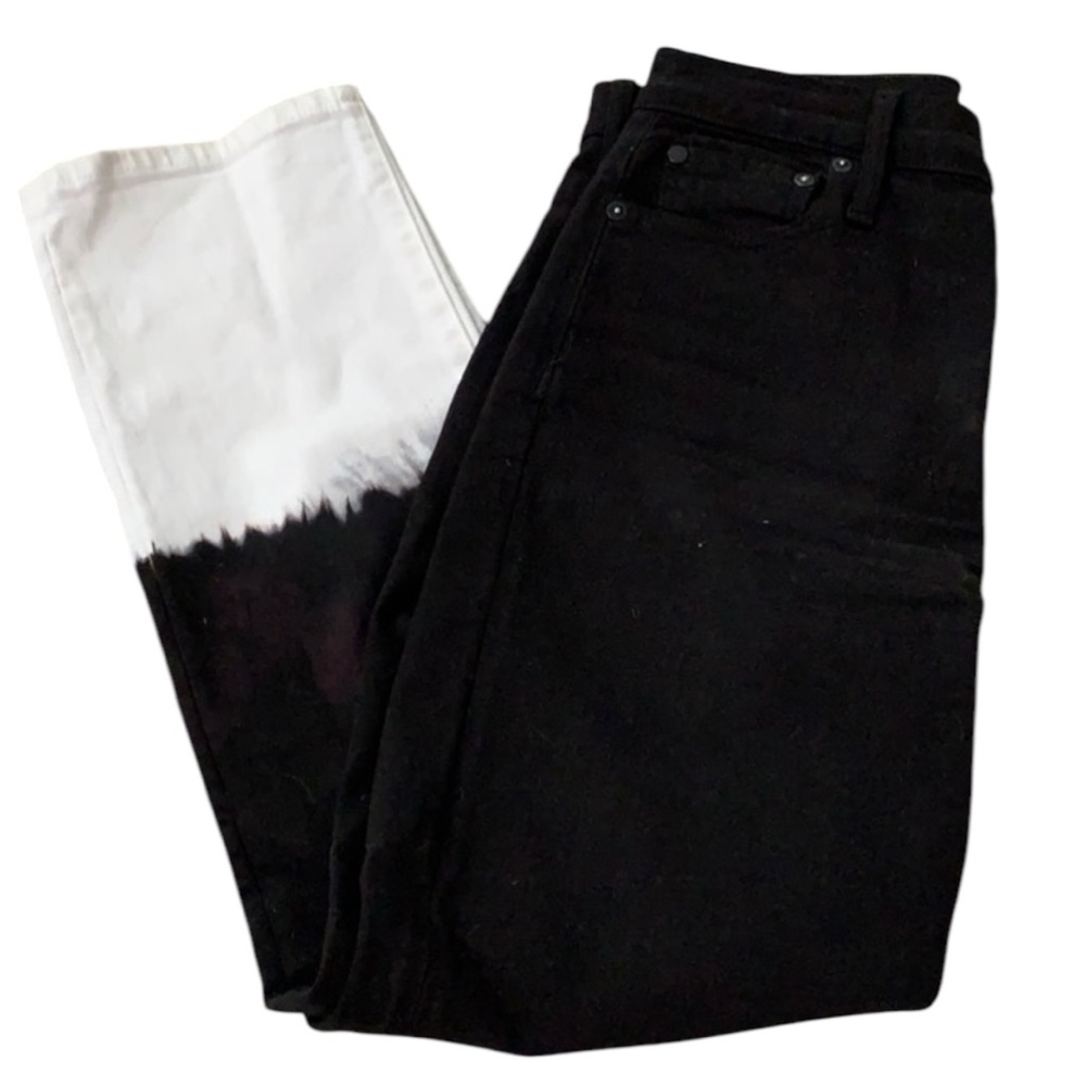 NEW ALICE + OLIVIA Eclipse High Rise Straight Leg Jeans Size 30/10 - Picture 2 of 4
